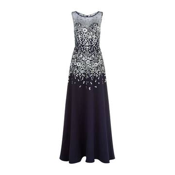 Embellished Cady Gown