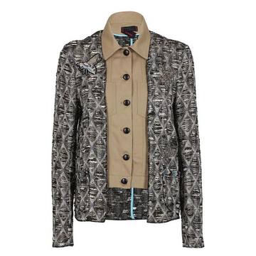 Femme By Michele Rossi Button-up Jacket