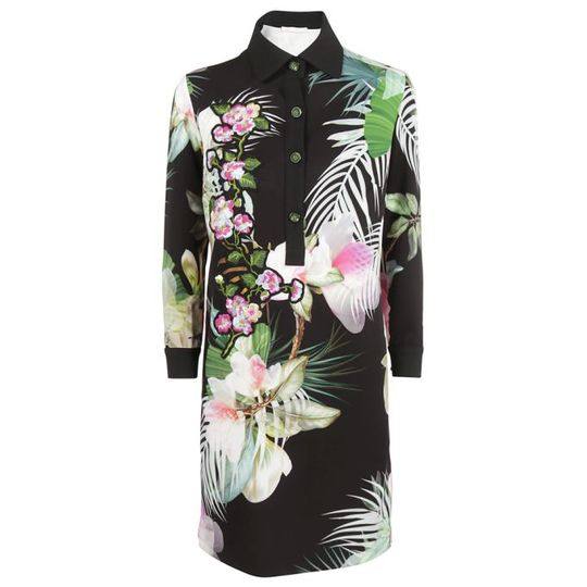 Femme By Michele Rossi Floral Print Dress展示图