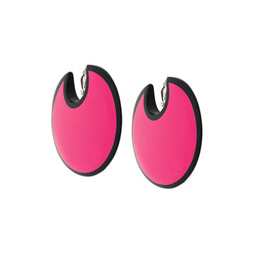 large round earrings