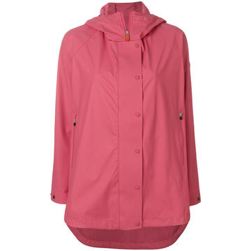 zip up raincoat