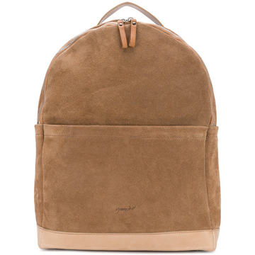 suede backpack