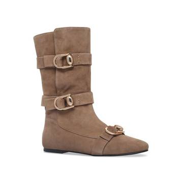 Suede Double Ring Boots