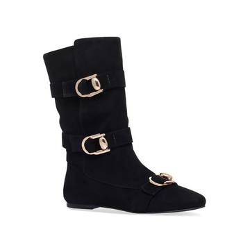 Suede Double Ring Boots