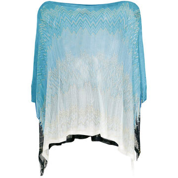 loose weave knit poncho