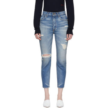 Blue Powell Boy Skinny Jeans