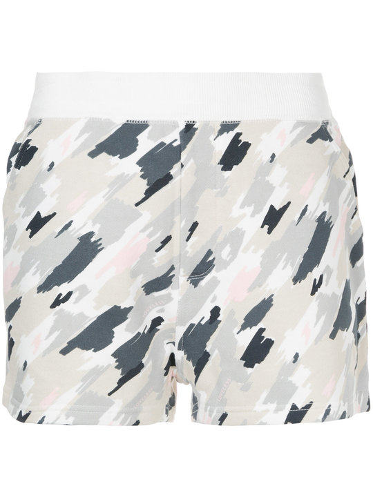 scribble camouflage shorts展示图