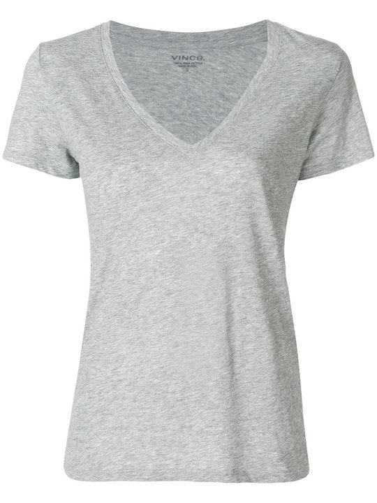 classic v-neck T-shirt展示图