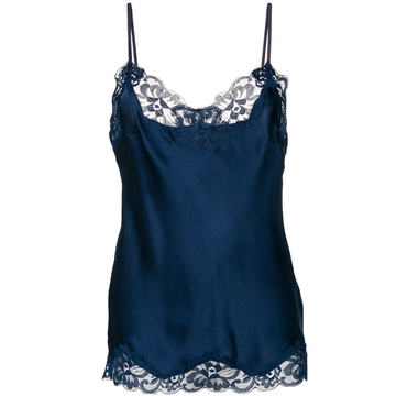 lace trim cami top