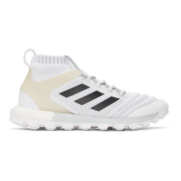 White adidas Originals Edition Copa Mid PK Sneakers