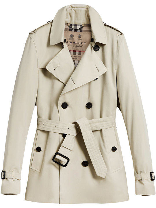 The Kensington short trench coat展示图