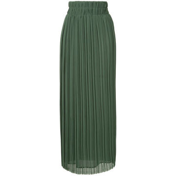 palazzo pleat skirt