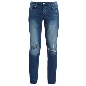 Iggy ripped-knee slim-leg denim jeans