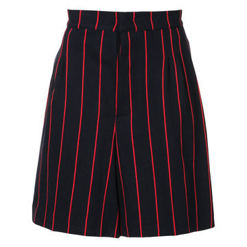 pinstripe chino shorts