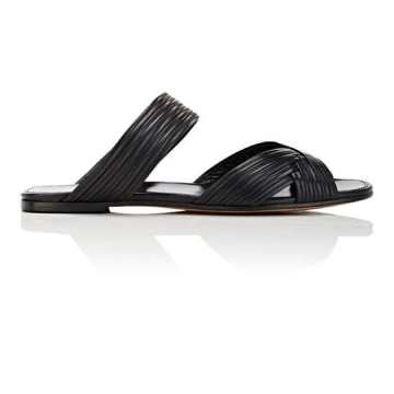 Mignon Leather Slide Sandals