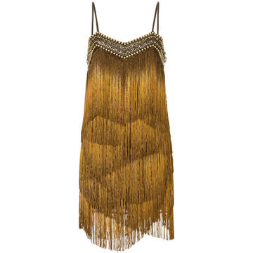 fringed dress