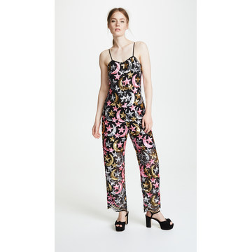 Sequin Star Moon Jumpsuit