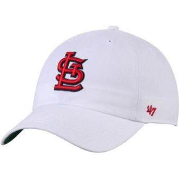White St. Louis Cardinals棒球帽