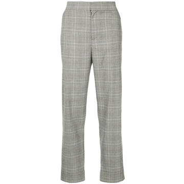 checked trousers