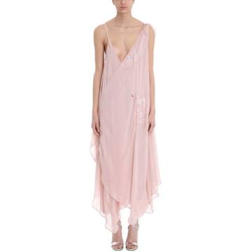 Giacobino Pink Silk Dress