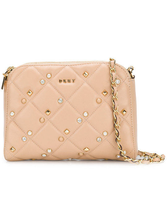 embellished quilted crossbody bag展示图