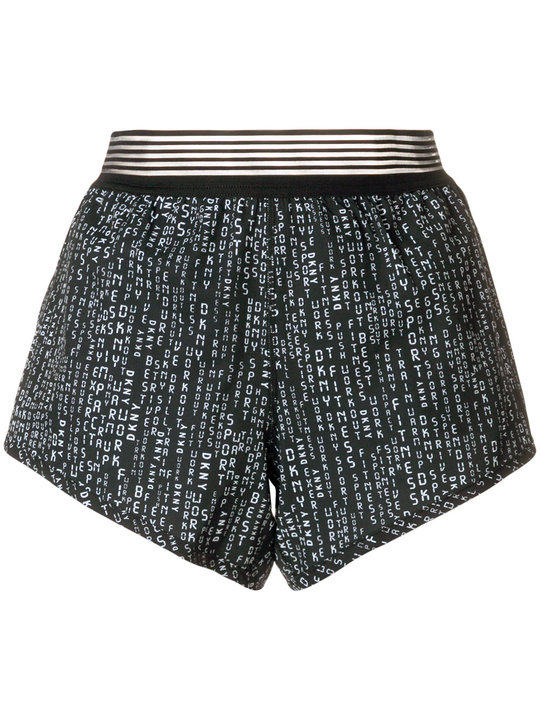 printed elasticated shorts展示图