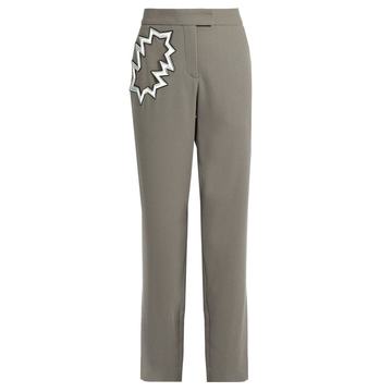 Smash-pocket wool-crepe trousers