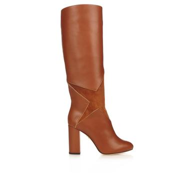 Corine star-appliqué leather boots