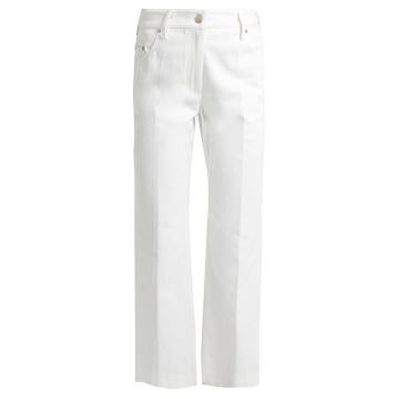 Frey straight-leg cropped jeans
