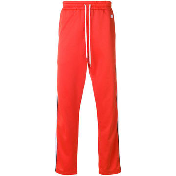 contrast panel track pants