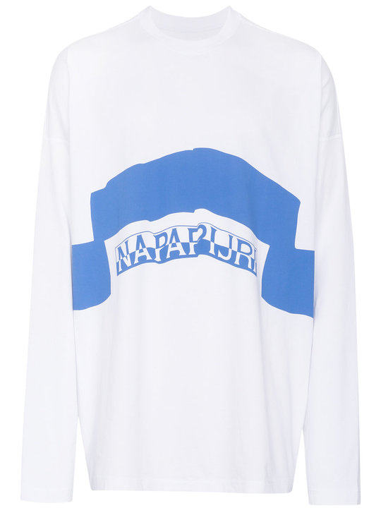 Napapijri Cotton French Terry Sweatshirt展示图