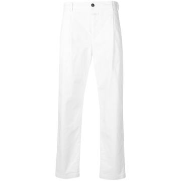 straight leg trousers