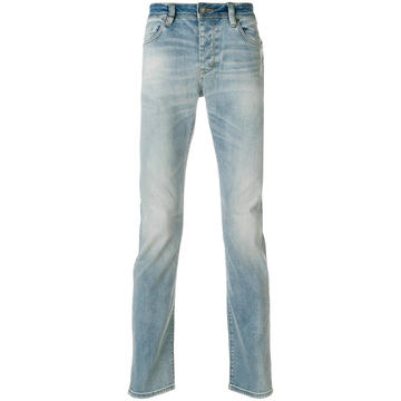 faded slim fit jeans