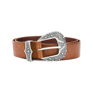 western buckle belt