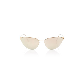 Eartha Gold-Tone Cat-Eye Sunglasses