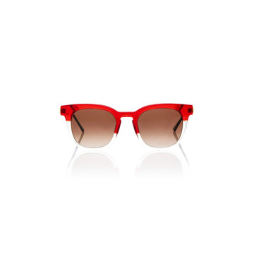 Penalty Champagne-Red Tone Acetate Sunglasses