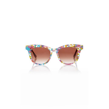 Jelly Acetate Butterfly-Frame Sunglasses