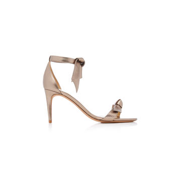 Luna Clarita Metallic Leather Sandals