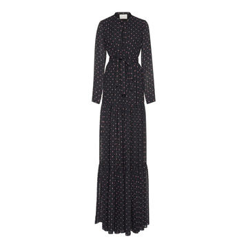 Marion Pleated Maxi Dress