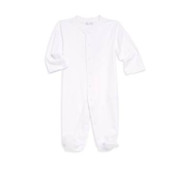 Baby's Long-Sleeve Cotton Footie