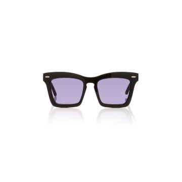 Banks Square-Frame Acetate Sunglasses