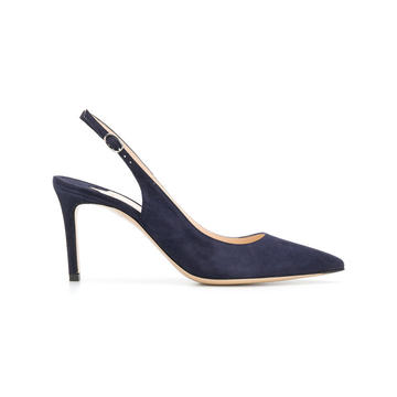 sling-back pointed pumps