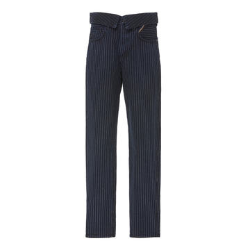 Pinstripe Flip Pant