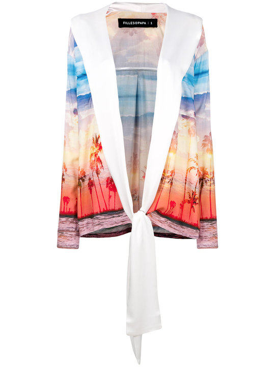 Kenny sunset print jacket展示图