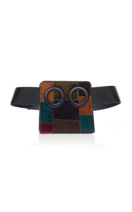 Deon Patchwork Belt Bag展示图