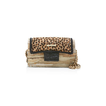 Leopard New Yorker Soho Shoulder Bag