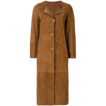 reversible long coat