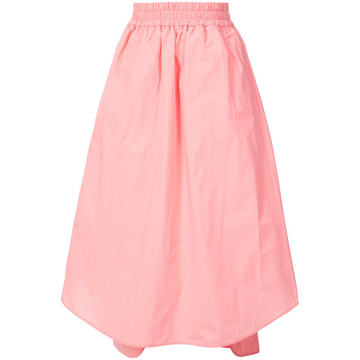 flared midi skirt