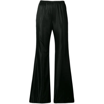 pull-on flared trousers