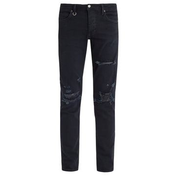 Iggy ripped-knee slim-leg denim jeans